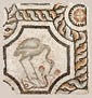 Fragment of the floor mosaic of the Monastery. (Athens Byzantine and Christian Museum)