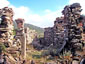 View of the ruins of the Frankish church in Vagiati in Penteli. (Photograph: I. Liakoura)