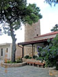 The post-byzantine tower of the monastery of Theologos. (Photograph by I. Liakoura)