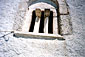 Church of Hagioi Theodoroi, Aphidnai, S Wall window (Photograph by Ch. Kontogeorgopoulou).