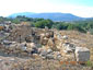Άποψη τμήματος της παλαιοχριστιανικής βασιλικής του Λ. Ολύμπου. (Φωτογραφία Ι. Λιάκουρα)