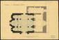 Σχέδιο 1888-1890. Μελάνη και Υδατογραφία σε χαρτί, Διαστάσεις: 49χ 33,3 εκ. Μονή Καισαριανής, Καθολικό, Κάτοψη. Δημιουργοί: R. Weir-Schultz, S. Barnsley. Αρχείο Byzantine Research Fund, Βρετανική Σχολή Αθηνών. Αδημοσίευτο. 